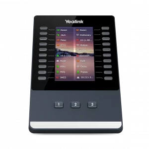 Module d'extension LCD EXP50 pour séries SIP-T5 de marque Yealink - Leader mondial en fourniture et solution de téléphonie VoIP - Partenaire premium d'EISN