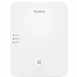Borne DECT IP Yealink W80B blanche pour système multi-cellulaire