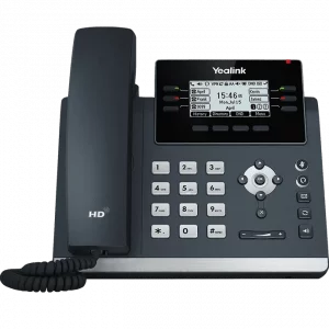 Téléphone IP SIP-T42U de marque Yealink - Leader mondial en fourniture et solution de téléphonie VoIP - Partenaire premium d'EISN