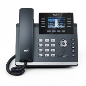 Téléphone IP SIP-T44W de marque Yealink - Leader mondial en fourniture et solution de téléphonie VoIP - Partenaire premium d'EISN