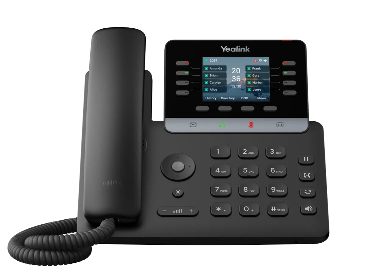 Téléphone IP SIP-T73U de marque Yealink - Leader mondial en fourniture et solution de téléphonie VoIP - Partenaire premium d'EISN