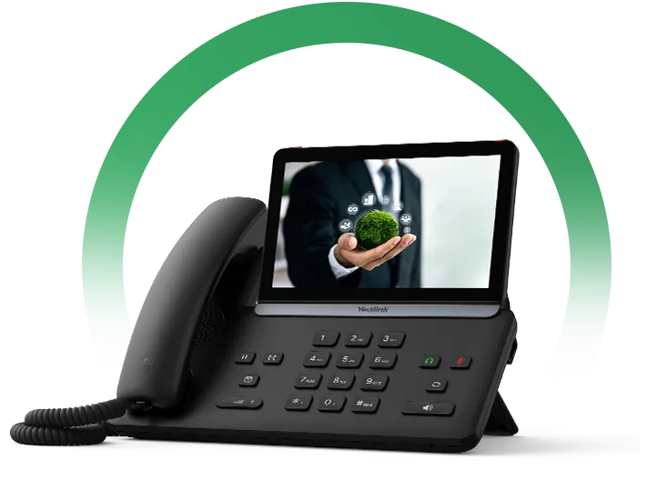 Téléphone IP haut de gamme Yealink T87W pour communications professionnelles avancées