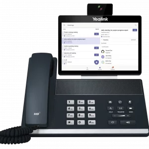 Telephone yealink SIP-VP59 vue de face - Fonctionnalité de communication avancées