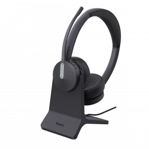 Pack casque Yealink BH70 Dual station de charge, stéréo isolante