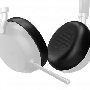 Rechange noirs pour de 2 coussinets Yealink BH76