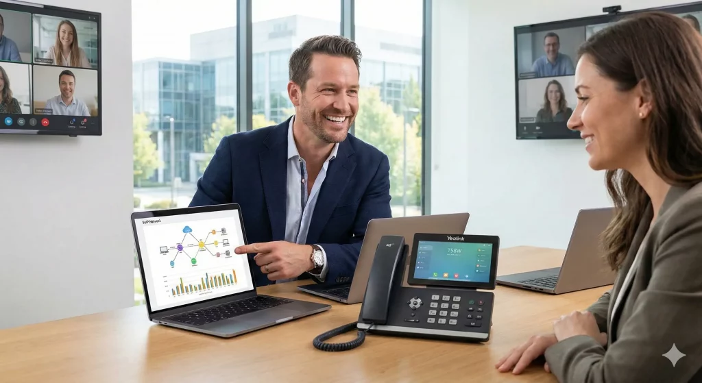 retrouvez les services voip professionnels d'EISN