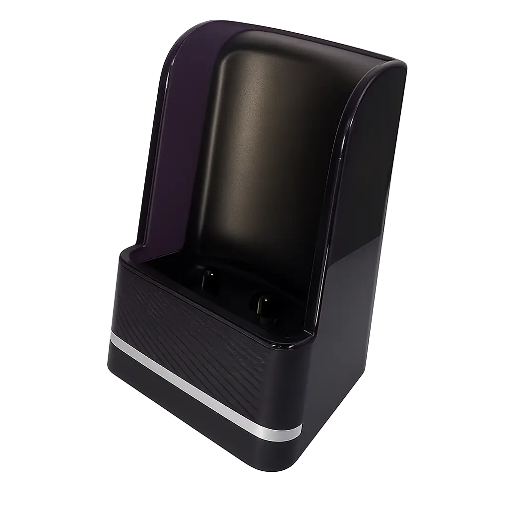 Chargeur SNOM M65/M85 vendu sans bloc d'alimentation.