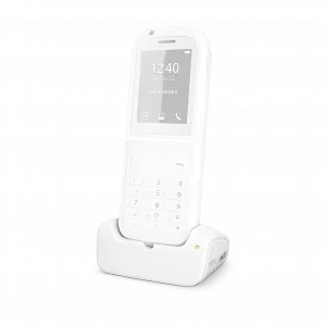 Socle chargeur SNOM M90 blanc antibactérien pour combiné DECT Snom M90